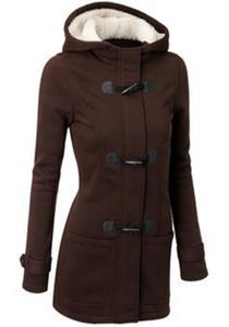 ファッションの女性ジャケット服新しい冬7色のアウターウェアコート太い女の子の服レディレディーフード付きプラスサイズ1259045
