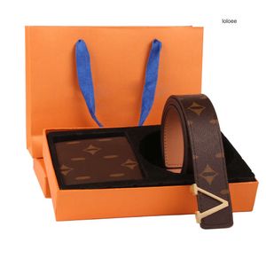 luxury belt louiseviution men's louisehand 3.8cm box Lvliness brand New and women's Belt width purse belt set Designer UG81