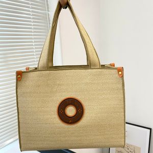 Tote bag Woman Beach Bags Designer weave bags fashion Handbags Straw Shoulder Bag Crossbody Bags Tote In New Summer Seaside Ladies Woven Bag CRD2405311-12