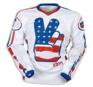 Nowy kombinezon motocyklowy Motorcycle Motorcycle Downhill Cross Men039s i Women039s Jersey MX Racing Quickdrying Jersey5725435