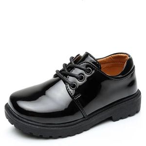 Sapatos de couro para meninos Desempenho de estilo britânico da escola infantil Festa de casamento branco preto casual crianças mocassins 240529