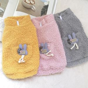 Dog Apparel 2024 Autumn And Winter Online Celebrity Puppy Clothes Cute Warm Cartoon Fashion Small Coat