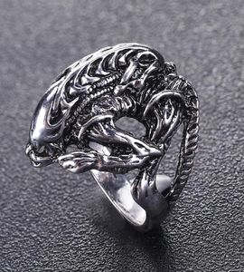 Продажа AVP Alien Punk Ring Ring Rings Cool Jewelry Skull Biker для мужчин и женщин 3017093