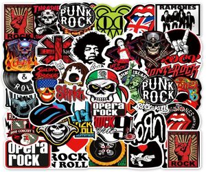 50шт рок -н -ролл музыкальные наклейки на стикеры панк граффити для ноутбука гитарный шлем наклейки на телефонные наклейки на деть.