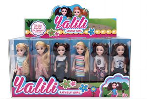 kawaii 5.5インチベビードールズキッズおもちゃ2スタイルの服の人形のデザイナーの子供たちの子供たちの小さな人形3歳以上の家族DIYウェアラブルおもちゃ