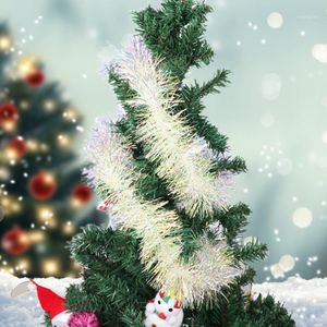 2m Christmas Garland Bar Tops Ribbon Tree Ornaments Cane Tinsel Party Festa Decorações de Natal para Home1 232U