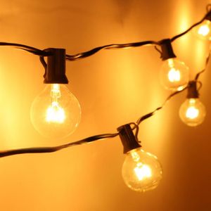 Other Lighting Bulbs & Tubes Vintage Patio 7 6M G40 Light 25Ft Edison Bulb Backyard Glass Lamp LED String 110V 220V Garland Wedding Hol 289D