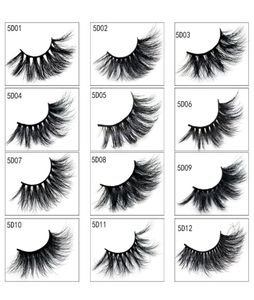 1 par 100 Mink ögonfransar handgjorda 3D Big Volumn Crisscross False Eyelash Extra längd 25 mm Eye Lashes Eye Makeup Beauty Tools2129932