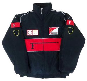 F1フォーミュラ1レーシングジャケットウィンターカーフル刺繍綿服スポットセールW5
