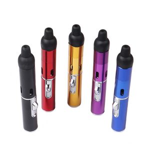 Hot Selling Portable Butane Smoke Torch Jet Flame Lighter Mini Metal Multi Functional Aromatherapy Lighter Wholesale