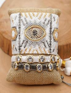 Urok bransoletę bransoletki dla kobiet Lucky Pulseras Mujer Jewelry ręcznie robione koraliki Prezent Przyjaźń 5645293