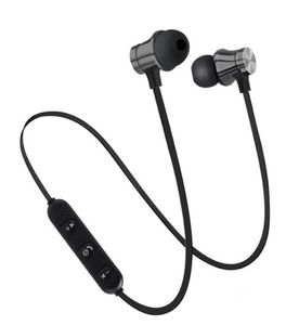 Magnetiska trådlösa Bluetooth Earphone Stereo Sports Vattentäta öronsnäckor Trådlöst inear -headset med MIC för Samsung Xiaomi Huawei7632647