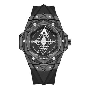 Ruimas Brand Creative Mens Watch Silicone Band Luminous Watches Hold