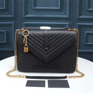 Designer's Bag Women's Chain Fashion Shoulder Bag Luxury Handbag Women's Bag Letter Classic Black and White Handbag Shoulder Bag