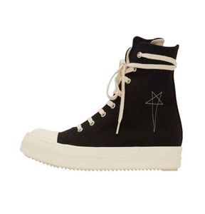 2022SS Factory New Italian High Top Sneakers Canvas Boots Rock Trainer Flats Street Embroidery Booties8787407