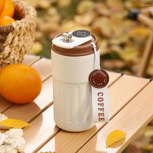 Water Bottles Temperature Display Travel Mug Insulated Thermal Cup With Leak-proof Lid For Home Office Outdoor Coffee