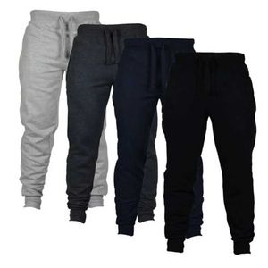 Calças masculinas 2024 Mens Joggers Calças casuais fitness masculino esportivo tracksuit inferior skinny calça calça calças de academia preta