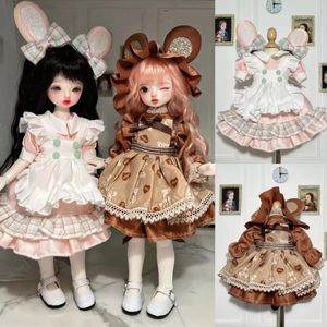 1/6 Doll Clothes Full Set Fashion Doll Accessories Fit For 30CM BJD Doll Dress Up Doll For Girl Gift 240531