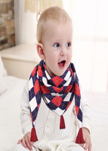 21 Style 2019 New Darf Autumn and Winter Personality Kids039S Scorves Double Triangle Fafel Shawl Shawl P0515880255