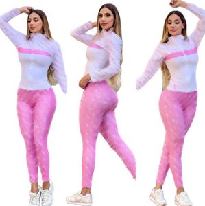 J2692 Designers Womens Tracksuits Casual Fashion Spring Long Sleeped Twopiece Set Sweat Suits Plus Size4601921