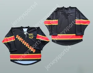 DEUTSCHLAND CUSTOSCHLAND Germania Hockey Jersey Top Cucite S-M-L-XL-XXL-3XL-4XL-5XL-6XL