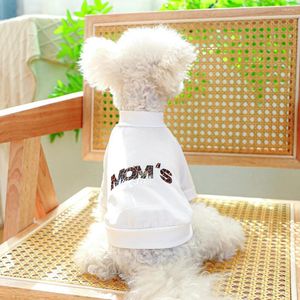 Psa odzież Małe ubrania wiosna lato mody mody kota urocza desinger pullover puppy shirt miękka piżama chihuahua pudle yorkie
