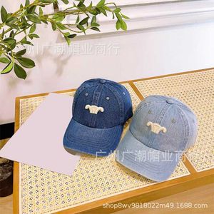 Ball Caps designer C Family Correct Letter Denim Baseball Hat New Triumphal Arch Duck Tongue Unisex Embroidered Sun visor Fashion 7DXK