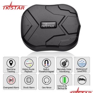 CAR GPS Accessories Tracker TKSTAR TK905 5000mAh 90 Days Standby 2G Vehicle Locator Waterproof Magnet Voice Monitor Web App GF07 Drop OTW8B