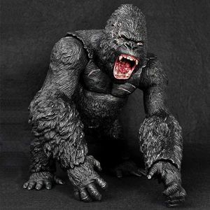 Figury zabawek akcji wielki rozmiar 35 cm Kings Gorilla Kong Monkey Figur Model Toys G240529