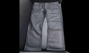 Dor gum brushed jeans basic style Homme by Hedi high street pants high version8107548