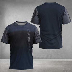 Men's T-Shirts New Mens Breathable Sweat T-Shirt Boutique Fitness Short-Sleeved Badminton Sportswear Tennis Professional Training Clothes z240531