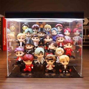 Souvenir Toysblind Box Action Figuresbts Bulletproof Youth Group Korean Doll handgjorda Tinytan samma stil gåva för kvinnor runtgif2668758