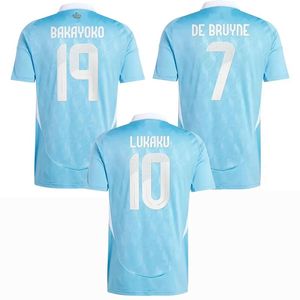 مشجعو اللاعبين 2024 2025 كرة قدم قمصان بلجيكا كرة القدم دي بروين.
