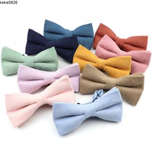 Suede Bow Tie Solid Color Soft Classic Shirts Bowtie Bowknot Adult Child Butterfly Cravats For Wedding Christmas present