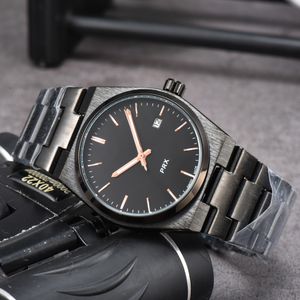 New Fashion Mens Automatic mechanical watch PRX Movement Waterproof High Wristwatch Hour Hand Display Metal Strap Simple Luxury Popular Luminous meter T65423