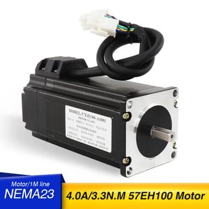 57CME33 Nema23 Closed Loop 57EH100A4001 4A 3.3N.M Servo Motor Stepper Motor 100MM CL57 Drive For 3D Printer Robot Foam Plastic