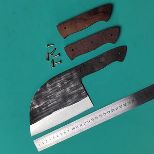 DIY Nóż Blade bez uchwytu 7cr17mov stal ostrzy szefowie kuchni Cleaver krojenie ręcznie robione kute narzędzia do gotowania na noże kuchenne