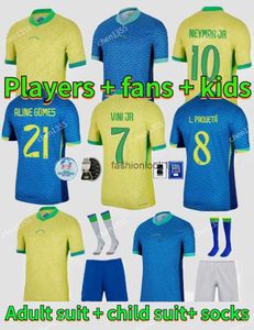 Soccer Jerseys Richarlison Soccer Jerseys BRASIL Raphinha VINI PAQUETA Antony 24 25 WORLD CUP National Team shirt Kits JESUS CASEMIRO BRAZILS Martinelli Rodrygo f