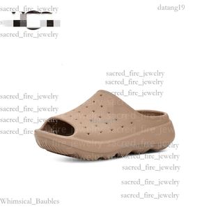 Uggliss Slipper Sandal Sundal Summer New Men Mener Sandal مريح Uggg Slipper Coll Solid Open Leage Bottom Bottle Uggslipper Tasman Slippers 03d