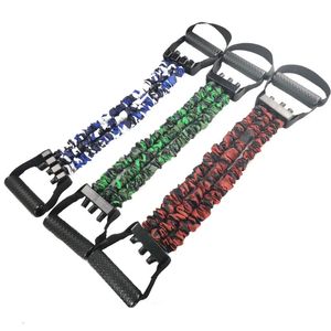 Adjustable Chest Expander Hand Gripper 3 Springs Muscle Pulling Strength Exerciser Fitness Multi Function Pull Expander Gym Home 240531