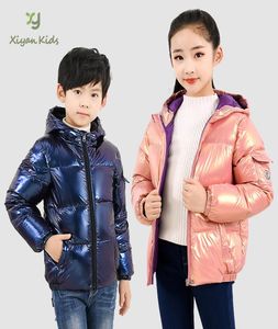 Erkek Kız Küfür Ceketleri Çocuklar İçin Katlar Çocuklar İçin Kapüşonlu Kabarcık Ceket Metalik Hafif Dış Giyim Giysileri Paketlenebilir3893246