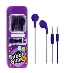 fones de ouvido ILUV gomosos bubbles com controle remoto de microfone para iPhone 6 plus 5s 5c ipod tab mp3 35mm fone de ouvido7063984