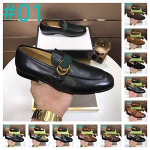 40Model Designer Lofers Designer Luxury Shoes Mens Moccasin Shoes Black Men Flats Breathable Casual Slip-on Loafers Comfortable Size 38-46