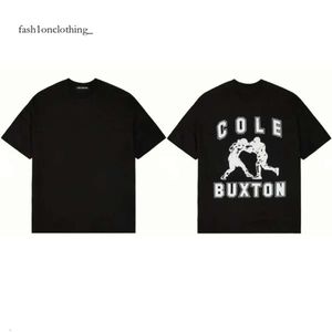 Coles Buxton T-shirts masculinos Cole Buxton Letra curta Carta impressa Moda casual Manga curta Mulheres camiseta European size S-2xl 95b6