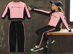 2020 Girls Clothes Autumn Winter Long Sleeve Shirts Pants Suits Children Clothing Sets Kids Clothes Teen 5 6 7 8 9 10 12 Years1627784