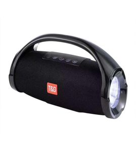 Fabric TG136 Bluetooth Speaker Hand Small God of War Nordic Style Wireless LED Flashlight Stereo speakers7576419