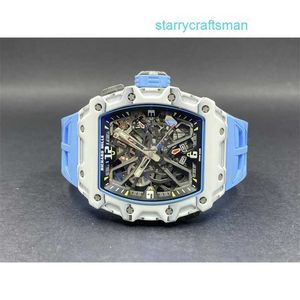 Richamills Watches RM Tourbillon Owatch da polso RM35-03 Blue NTPT Mashion's Fashion Leisure Business Sports Machinery Watch Wn-Ah4e