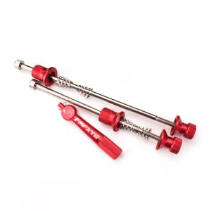 Bicycle Skewer Bar Quick Release Bike Wheel Lock Security Anti-theft Skewer Mountain Road Bike Wheel Parts Bike Tool Kit