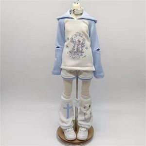 BJD doll clothes suitable for 1/4 size cute doll clothes subculture BJD doll clothes 1/4 set doll accessories 240531