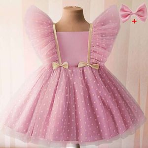 Newborn Girls Wedding Prom Dresses for Baby Girl 1-5 Yrs Kid Birthday Princess Dress Bridesmaids Infant Party Vestidos L2405